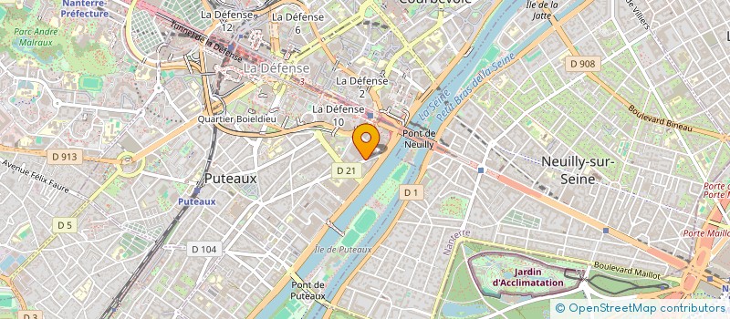localisation de l'entreprise RESIDENCES SERVICES à PUTEAUX