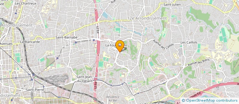 localisation de l'entreprise RESIDENCIA à MARSEILLE