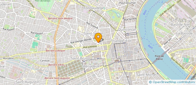 localisation de l'entreprise RESIDENTIAL INVEST à BORDEAUX