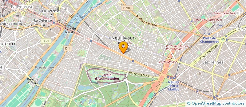 localisation de l'entreprise RESIDHOME ARCACHON PLAZZA à NEUILLY-SUR-SEINE