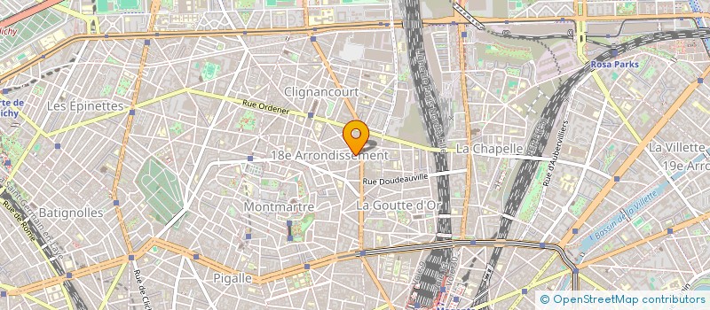 localisation de l'entreprise RESIDSERVICE SIMART à PARIS