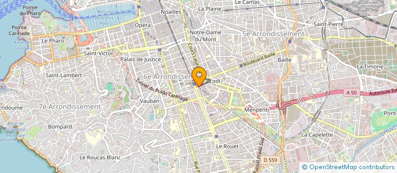 localisation de l'entreprise RESILEO à MARSEILLE