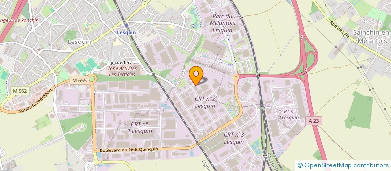 localisation de l'entreprise RESILIA à FRETIN