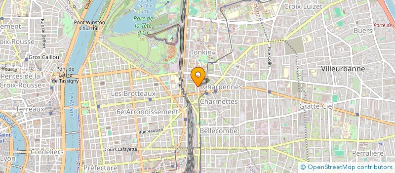 localisation de l'entreprise RESILIANCES à LYON