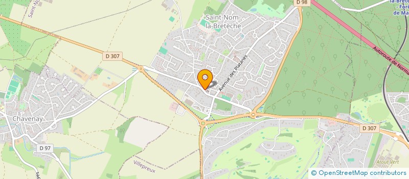 localisation de l'entreprise RESILIENCE 360  SAINT-NOM-LA-BRETECHE