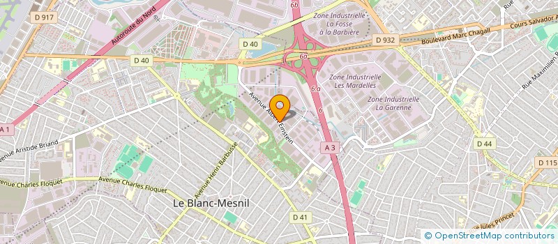 localisation de l'entreprise RESILIENCE  LE BLANC-MESNIL