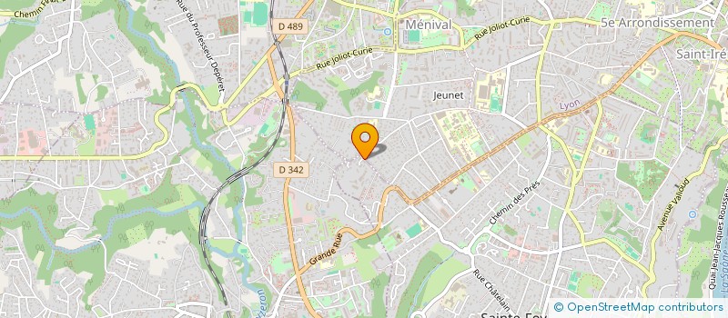 localisation de l'entreprise RESILIENCE à LYON