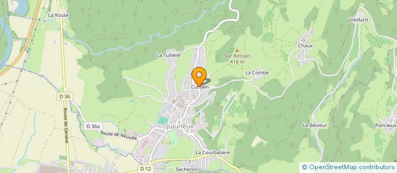 localisation de l'entreprise RESILIENCE à JUJURIEUX