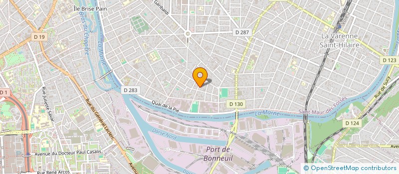 localisation de l'entreprise RESILIENCE à SAINT-MAUR-DES-FOSSES