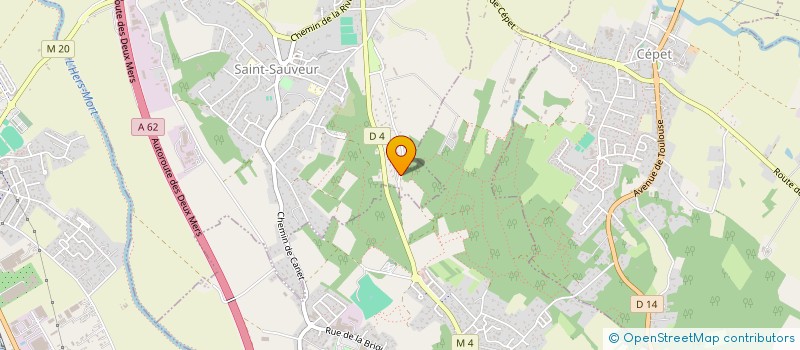 localisation de l'entreprise RESILIENCE à SAINT-SAUVEUR