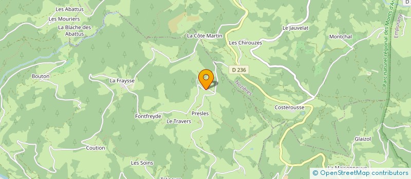 localisation de l'entreprise RESILIENCE  DESAIGNES