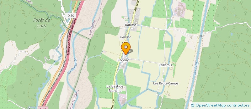 localisation de l'entreprise RESILIENCE BEAUTE S.B  LES MEES