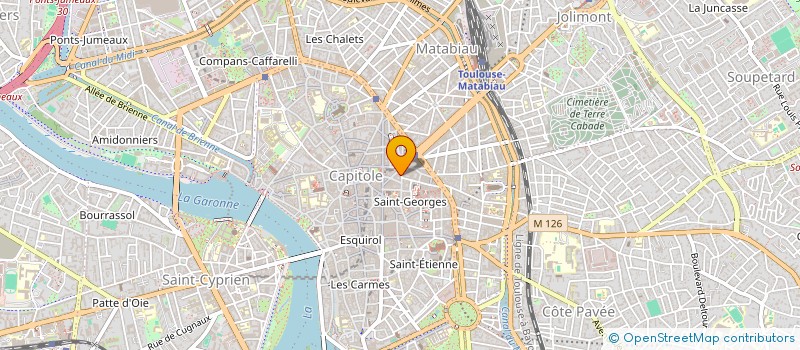 localisation de l'entreprise RESILIENCE BUSINESS  TOULOUSE