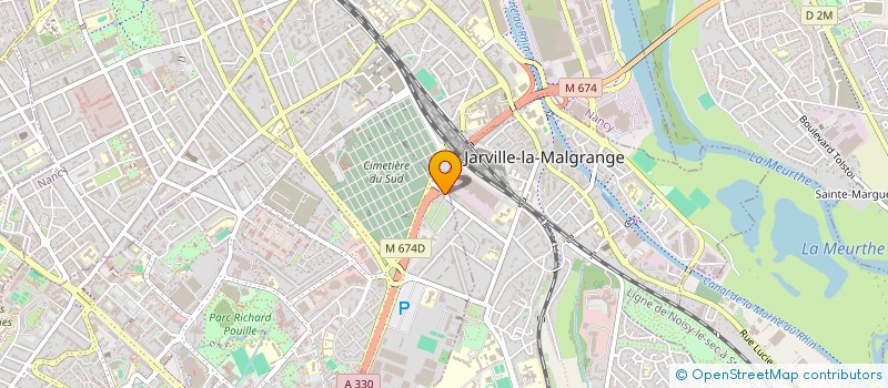 localisation de l'entreprise RESILIENCE DES PEUPL'LIES  VANDUVRE-LES-NANCY