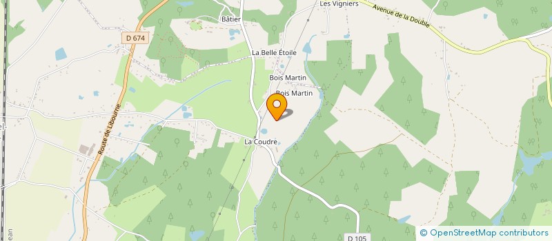 localisation de l'entreprise RESILIENCE E.Z.  LA ROCHE-CHALAIS