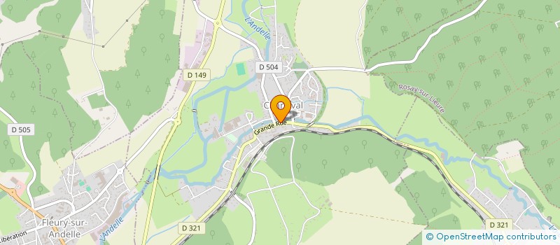 localisation de l'entreprise RESILIENCE INFORMATIQUE  CHARLEVAL