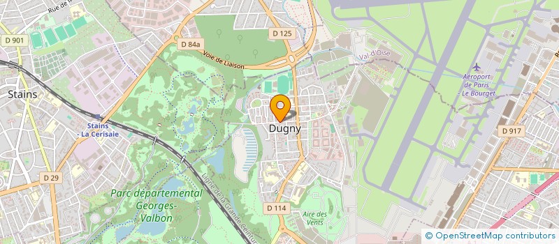 localisation de l'entreprise RESILIENCE JEUNE  DUGNY