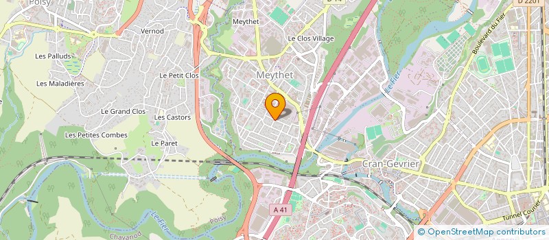 localisation de l'entreprise RESILIENCE MONTAGNE, POUR UNE MONTAGNE DURABLE à ANNECY