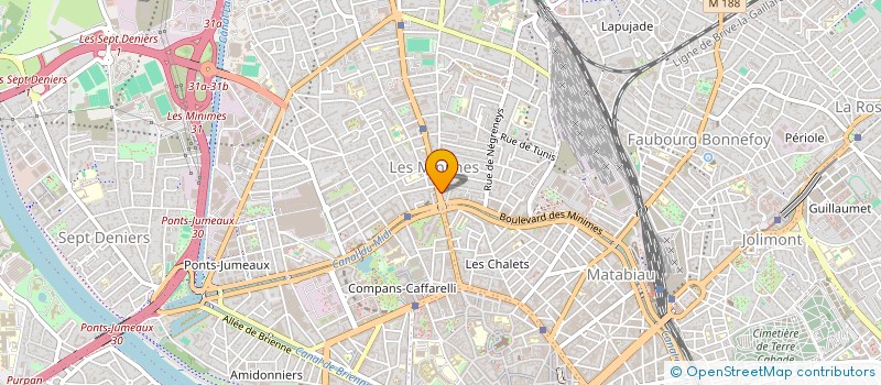 localisation de l'entreprise RESILIENCE PRODS  TOULOUSE