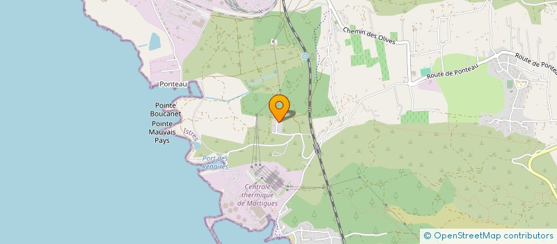 localisation de l'entreprise RESILIENCE SUD IMMO  MARTIGUES