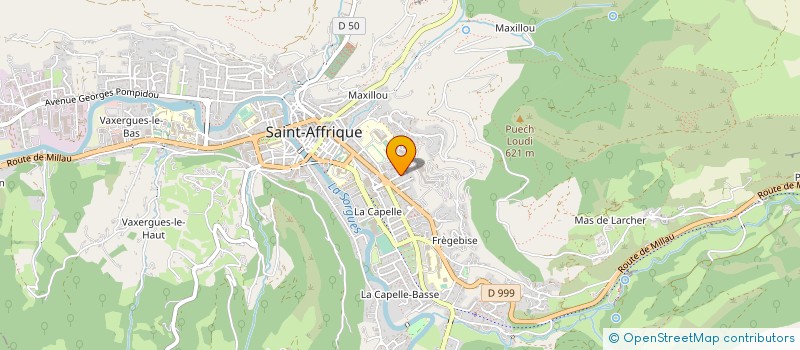 localisation de l'entreprise RESILIENCEPOUR UN TERRITOIRE FORT ET DURABLE  SAINT-AFFRIQUE