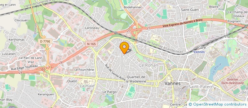 localisation de l'entreprise RESILIENCES ASSURANCES à VANNES