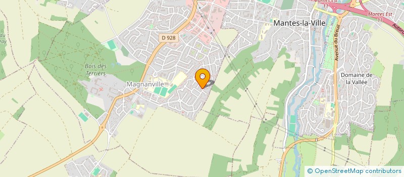 localisation de l'entreprise RESILOC IDF  MAGNANVILLE