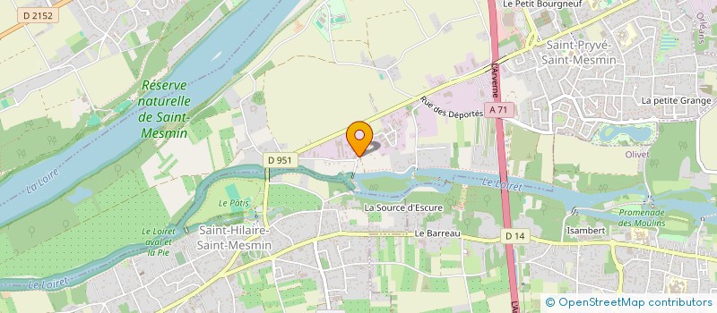 localisation de l'entreprise RESIN3FLOOR  SAINT-PRYVE-SAINT-MESMIN