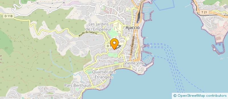 localisation de l'entreprise RESINE APPLICATION CORSE à AJACCIO