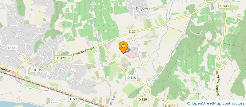 localisation de l'entreprise RESINE COLOR  PUYVERT