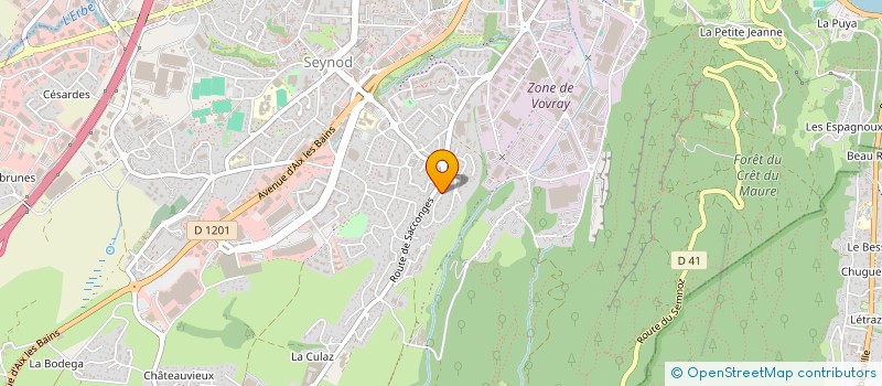 localisation de l'entreprise RESINE LOUVEL à ANNECY