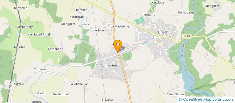 localisation de l'entreprise RESINE MARBRE SOL  BRECH