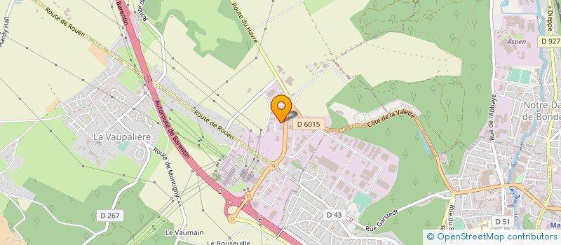 localisation de l'entreprise RESINE STONE NORMANDIE  NIEUL-SUR-MER