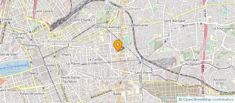 localisation de l'entreprise RESINE TECHNIQUE INDUSTRIE à MARSEILLE
