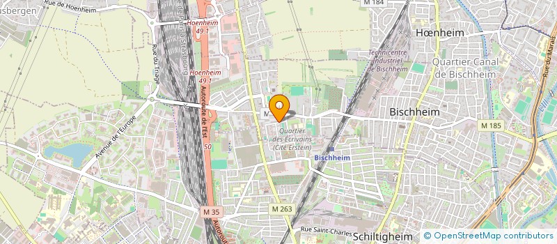 localisation de l'entreprise RESINEBAT à BISCHHEIM