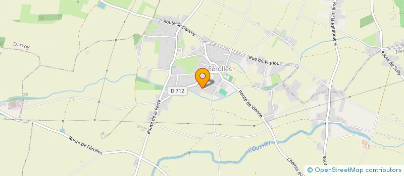 localisation de l'entreprise RESINES & FILS à FEROLLES