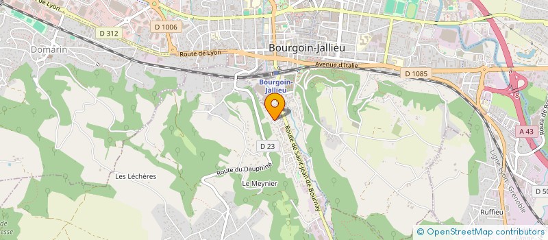 localisation de l'entreprise RESINEX  MAUBEC