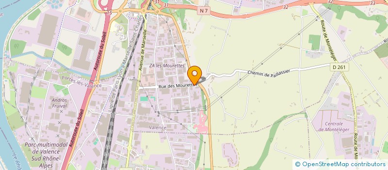 localisation de l'entreprise RESIRAIL à VALENCE