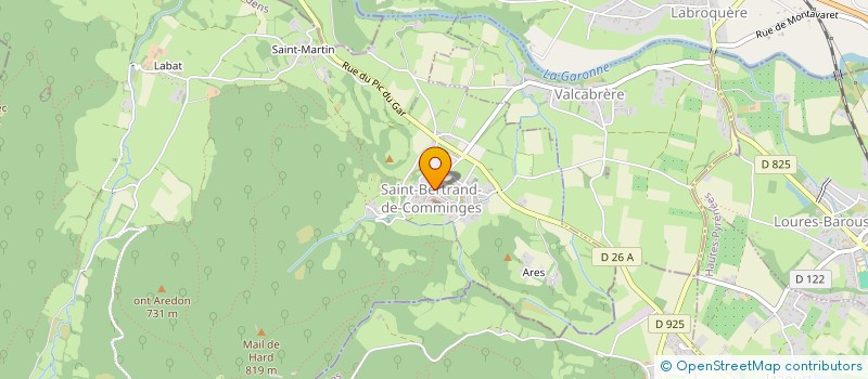localisation de l'entreprise RESISTANCE  SAINT-BERTRAND-DE-COMMINGES