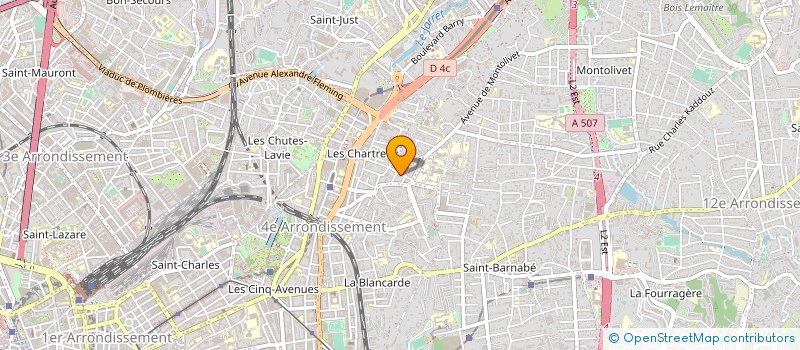 localisation de l'entreprise RESISTANCES SERVICES. à MARSEILLE