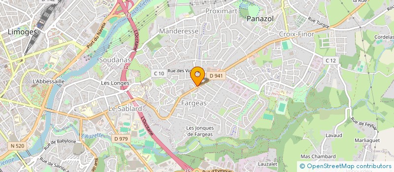 localisation de l'entreprise RESISTANCES VAPE à PANAZOL