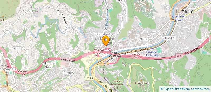 localisation de l'entreprise RESISTEX EXPLOITATION  SAINT-ANDRE-DE-LA-ROCHE