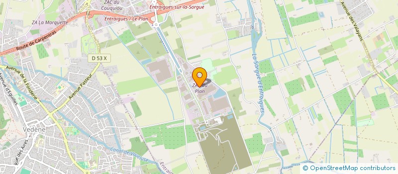 localisation de l'entreprise RESISTH  ENTRAIGUES-SUR-LA-SORGUE