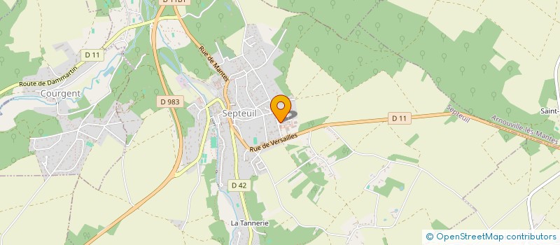 localisation de l'entreprise RESKAL HOLDING  SEPTEUIL