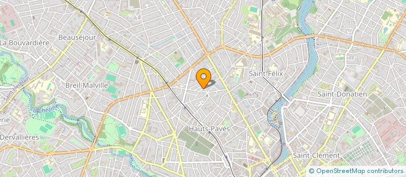 localisation de l'entreprise RESKL à NANTES