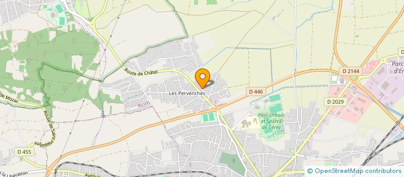 localisation de l'entreprise RESKP  RIOM