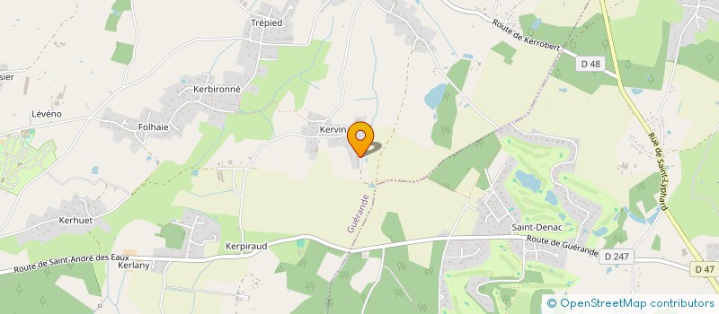 localisation de l'entreprise RESMAN  GUERANDE