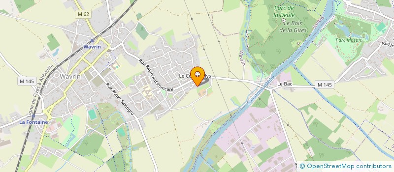 localisation de l'entreprise RESMANE  WAVRIN