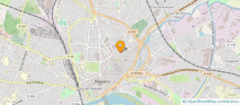 localisation de l'entreprise RESO à NEVERS
