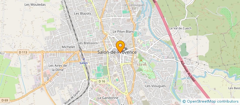 localisation de l'entreprise RESO à SALON-DE-PROVENCE